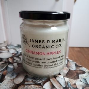 Cinnamon Apples Scented Plant Based Wax Candle